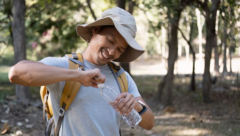 HIDRATACIÓN EN TREKKING